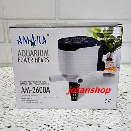 Amara Am 2600 A Am2600 2600A Mesin Pompa Celup Power Heads Aquarium Ph