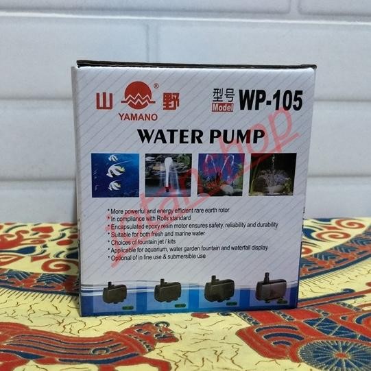 Yamano Wp 105 Wp105 Wp-105 Pompa Air Celup Kolam Hidroponik Aquarium