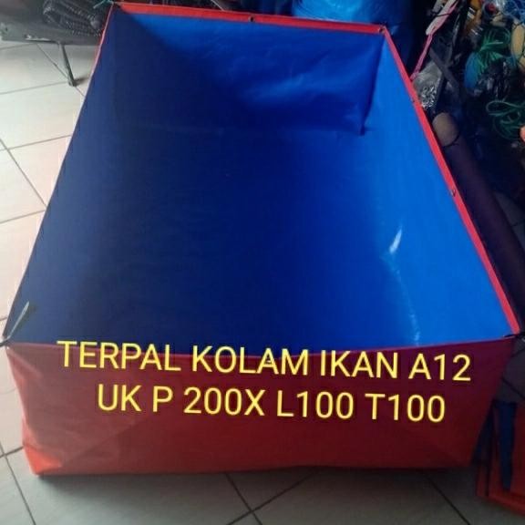 Terpal Kolam Ikan A12 Uk 200X100X100