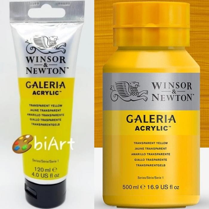 

Cat Akrilik Galeria Acrylic Colour 120 Ml Transparent Yellow Winsor