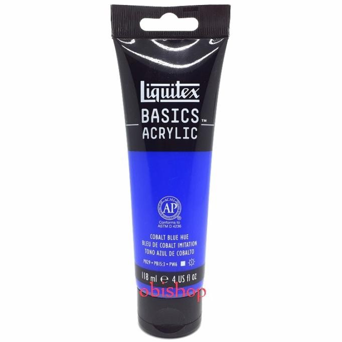 

Cat Akrilik Liquitex Basics Acrylic 118 Ml Cobalt Blue Hue