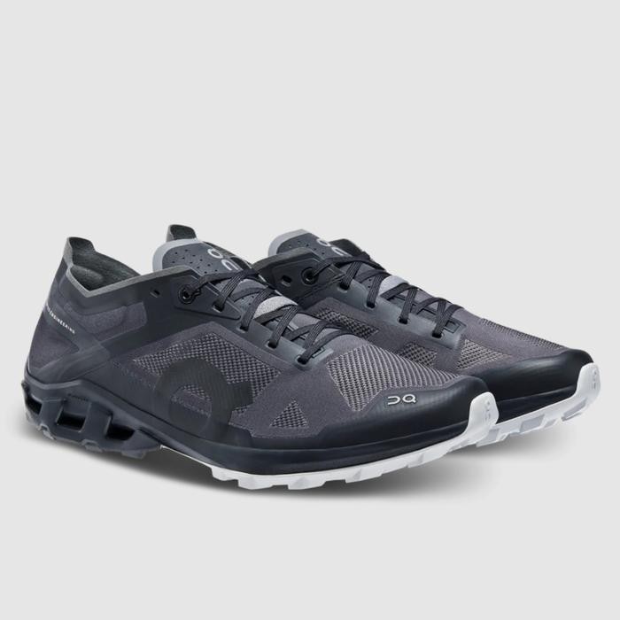 Sepatu On Running Cloudventure Peak 3 Black Glacier Men Original New Best Quality 100% Original