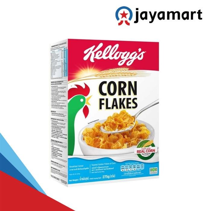 

(Allthebest) Kelloggs Corn Flakes 275 gr sereal jagung kellogg's kelog