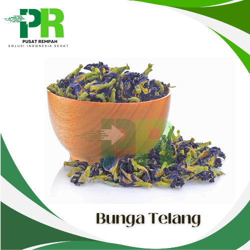 

1kg Bunga Teh Telang Organik Butterfly Pea Flower Premium / Bahan Minuman Herbal Dan Kesehatan Bunga Telang Kering 1 Kilogram Pusatrempah