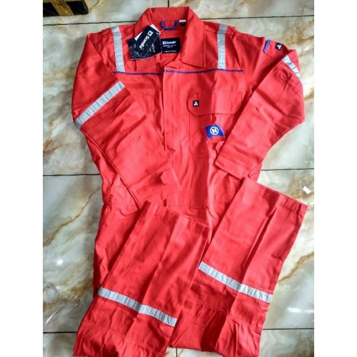 eL- Coverall Werpack SCANDIA 3M SCOTCHLITE 100%ORIGINAL By Import GERMAN (TERBAIK) (TERBARU)
