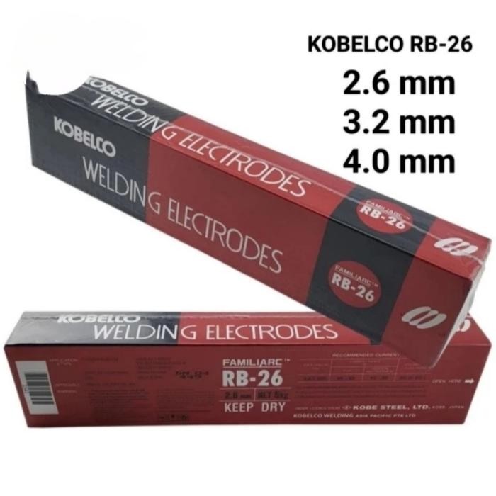 Kawat Las Rb-26 Kobelco Welding Electrodes @1Kg