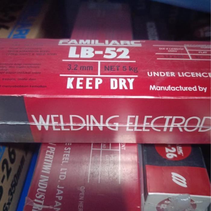 Kawat Las Kobelco Rb26 2.0Mm (1 Kg)/ Rb 26 2.0 Mm