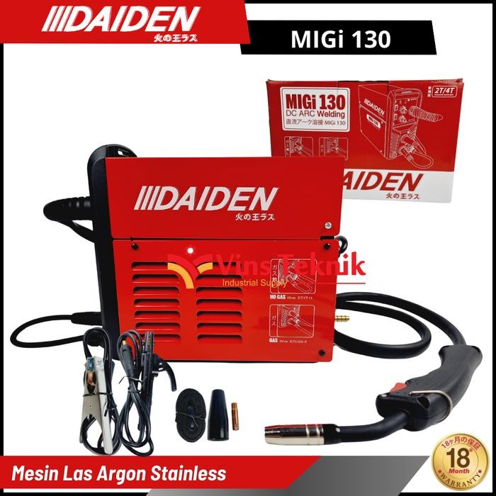 Daiden Migi 130 Travo Mesin Las Mig Mag Tig Mma Argon Stainless