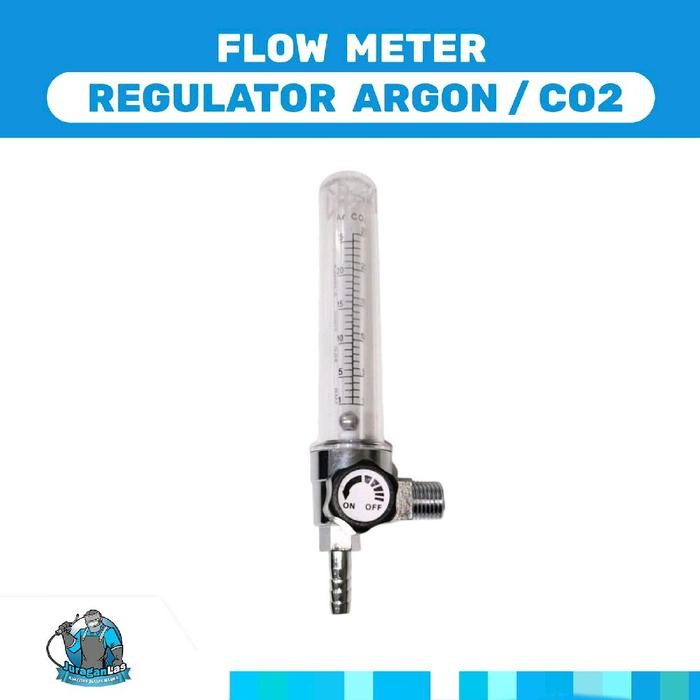 Flowmeter Untuk Regulator Argon / Co2
