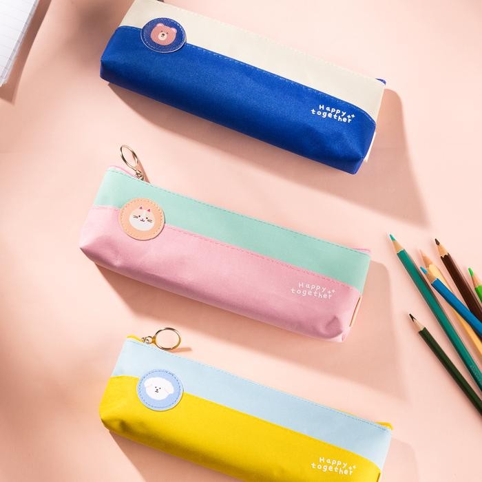 

Kenko Stationary - Deli Pencil Pouch / Tempat Pensil Kain 2Lapis 20Cm Gambar Lucu Eh908