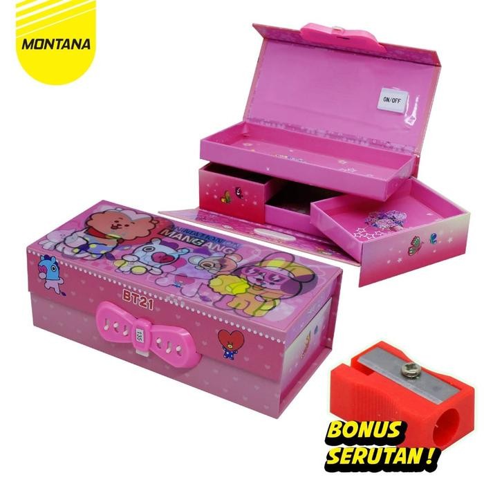 

Kenko Stationary - Kotak Pensil / Study Set/ Tempat Pensil 220