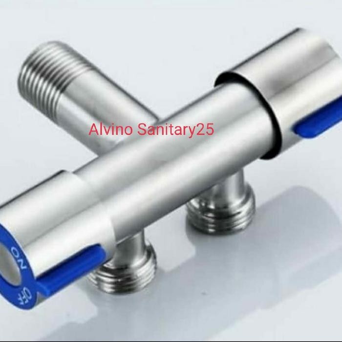 Paling Baik Paket Jet Shower Toilet + Kran Cabang 2 Kran Tee