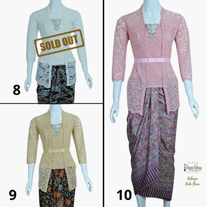 ANGGUN KEBAYA - Kebaya Brokat Kutu Baru Kebaya Wisuda Kebaya Elegan Kebaya Simpel Kebaya Seragaman