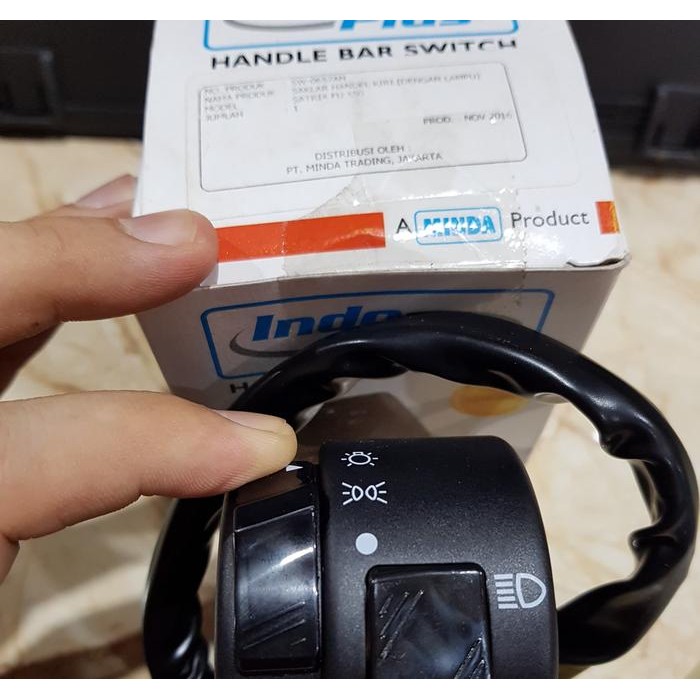 SAKLAR KIRI SATRIA FU150 ASLI ORI MINDA