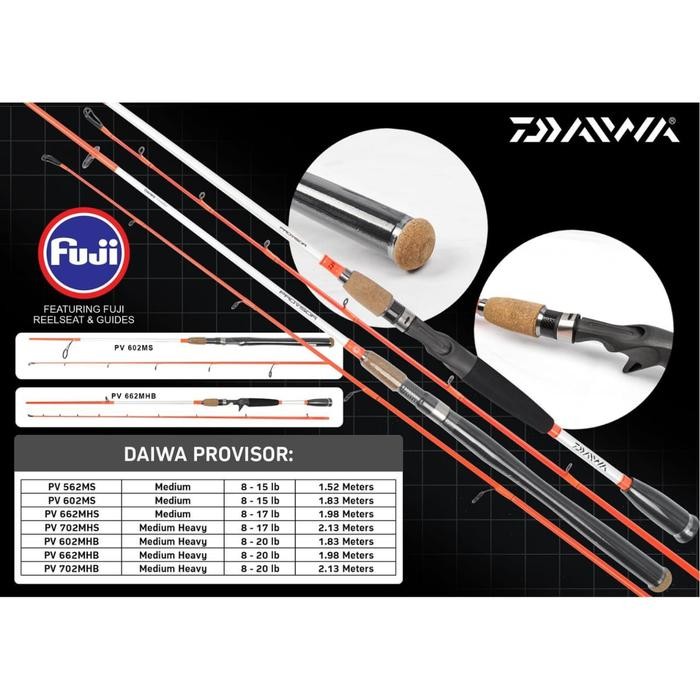 Joran Daiwa Provisor pilih varian