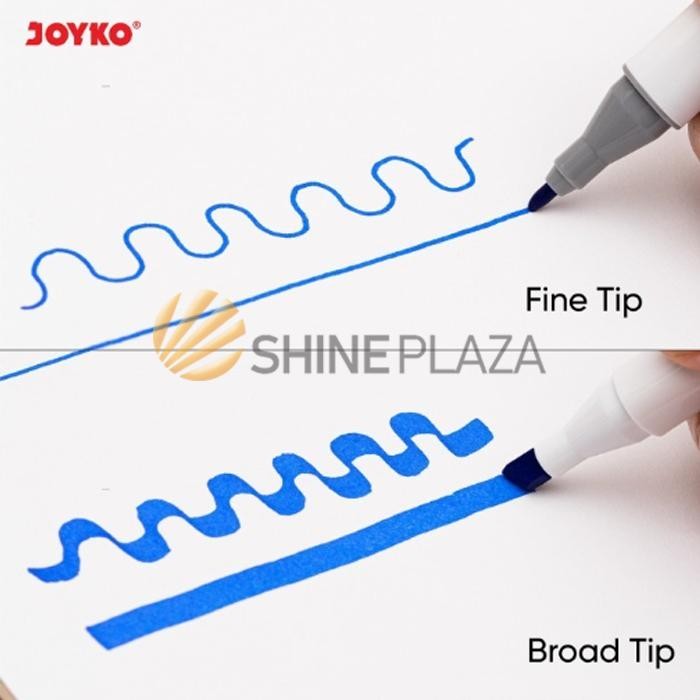 

Art Marker Joyko Armk-66 30 40 60 Colors - Spidol Sketsa Seni Warna Pasti Diskon