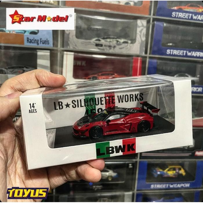 Star Model - Ferrari 458 GT LB Silhouette Red