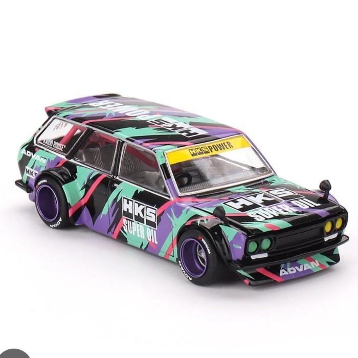 Diecast 1/64 Kaido House Datsun Kaido 510 Wagon HKS V1