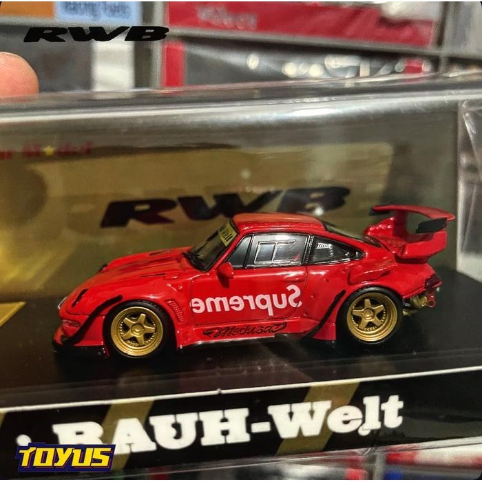 Star Model - Porsche RWB 993 GT Rear Wing Supreme Red