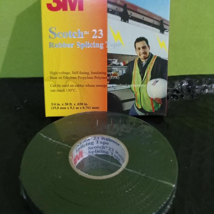 ISOLASI 3M RUBBER SCOTH 23 ORIGINAL