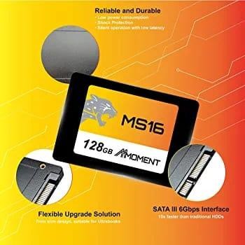 Moment Ssd Ms16 128Gb / 256Gb / 512Gb / 1Tb / 2Tb Sata 2,5" High Speed