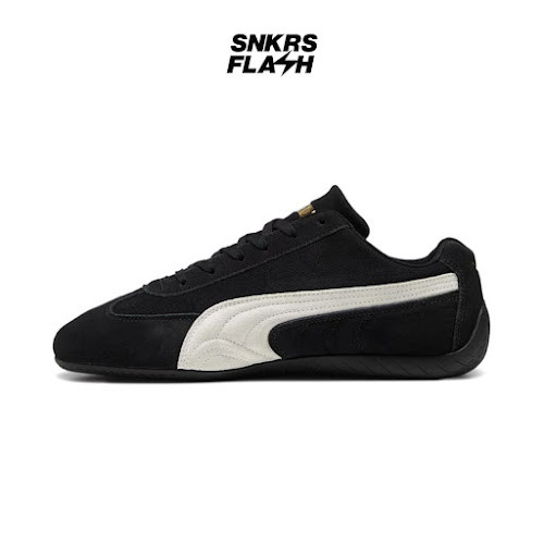 PUMA SPEEDCAT OG BLACK WHITE Sepatu Sneakers Unisex - 39884601 - Size 37