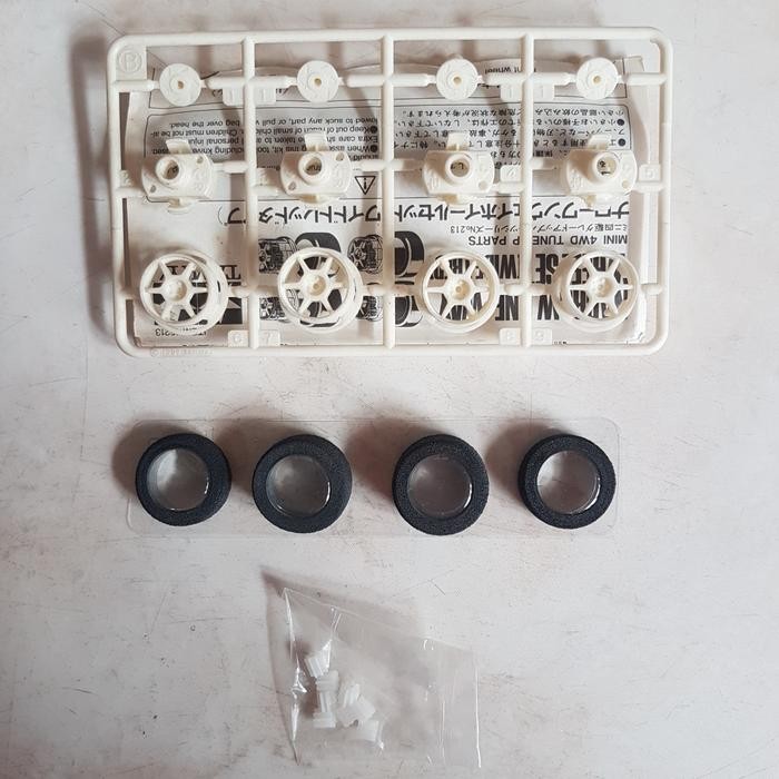 tamiya velg one way set white