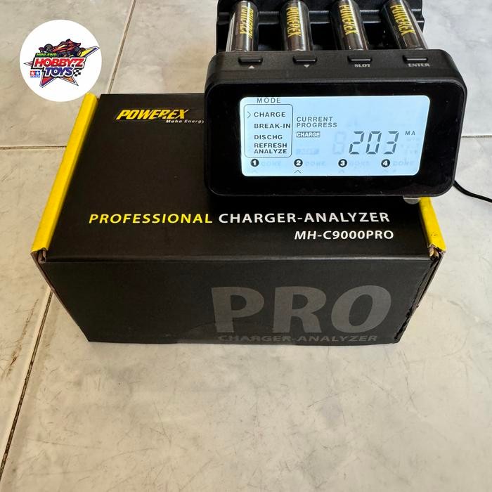 tamiya mini 4wd charger maha powerex mh c9000 pro second like new,no hitec x4,skyrc nc2600,skyrc