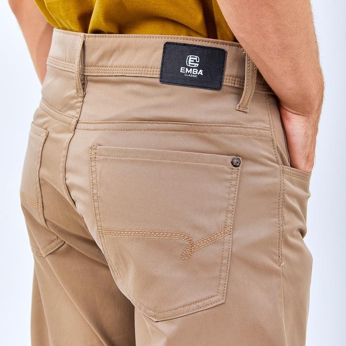 OMK_ Emba Classic - Epa 012 Celana Panjang Pria 5 Pocket Slim Fit Collection Basic Casual