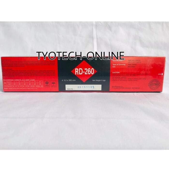 KAWAT LAS NIKKO RD 260 3,2 / KAWAT LAS