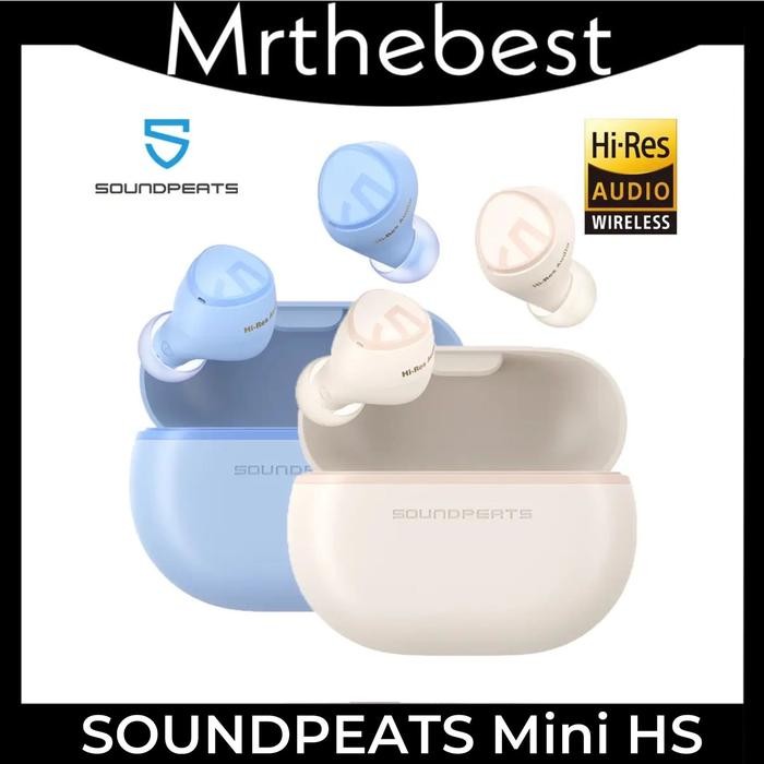 SOUNDPEATS MINI HS TRUE WIRELESS BLUETOOTH HI-RES AUDIO LDAC TERLARIS