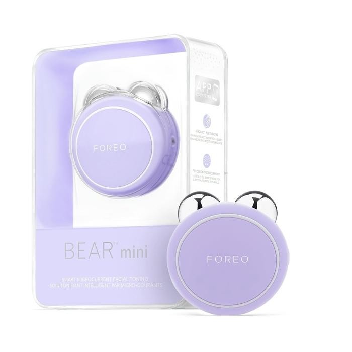 FOREO BEAR Mini Microcurrent Facial Device, Face Sculpting Tool, Instant Face Lift, Firm & Contour,