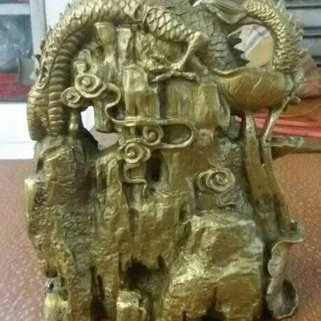 Patung Rupang Dewi Kwan Im + Naga Terlaris