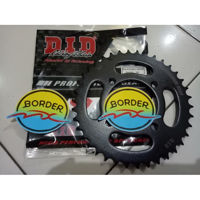 Gear Did 428-38T Rxz, Rx King, Jupiter Z, Jupiter Mx