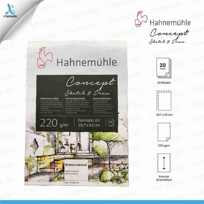 

Hahnemuhle Concept Sketch & Drawing A3