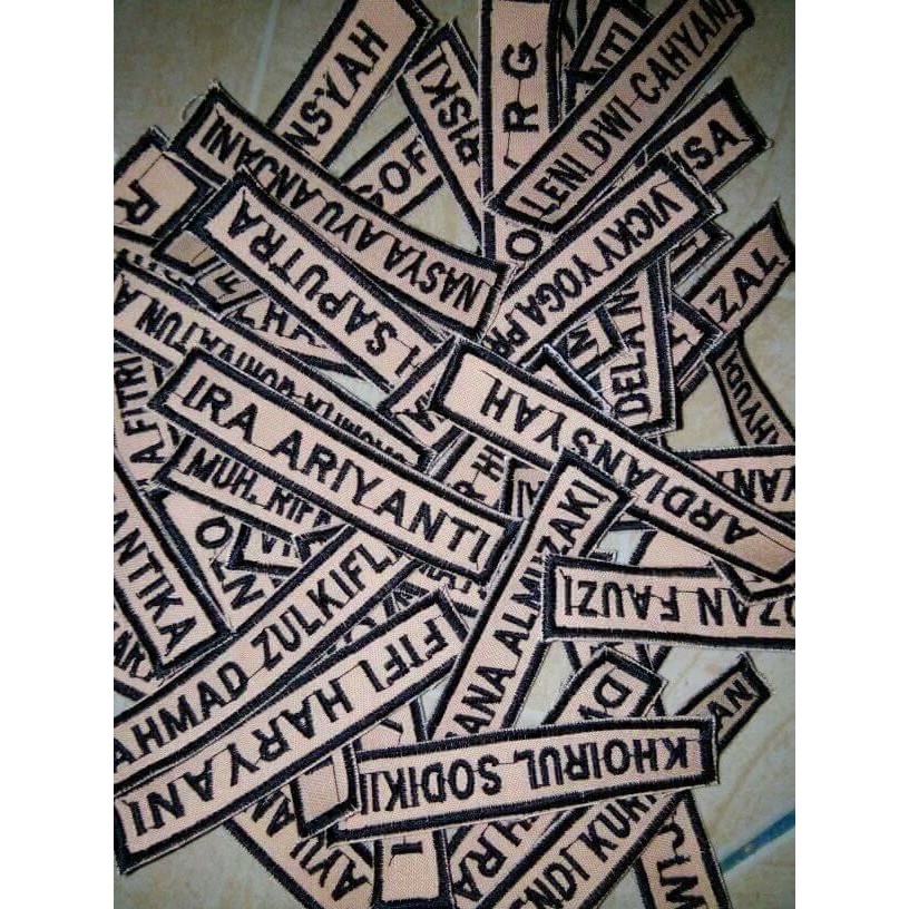 (Allthebest) papan nama pramuka / atribut pramuka