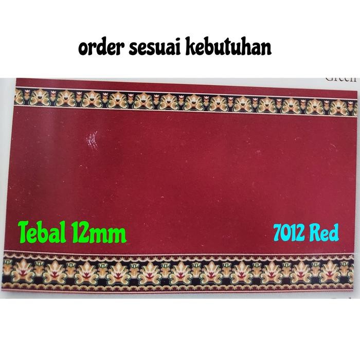 Sajadah Roll / Karpet Masjid / Karpet Musolah Polos Terbaru