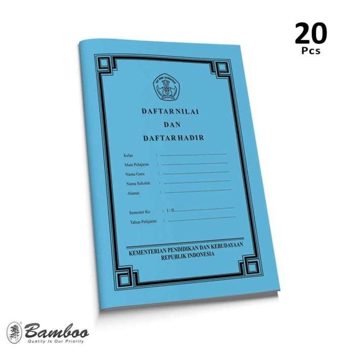 

TUMI Bamboo Buku Tatap Muka 'Daftar Nilai & Daftar Hadir' [20 Bk]