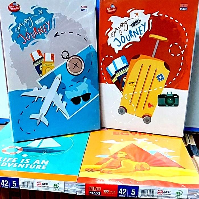 

TUMI Buku Tulis Campuss Sidu Maxi 42 Lmbr (Per Pak)