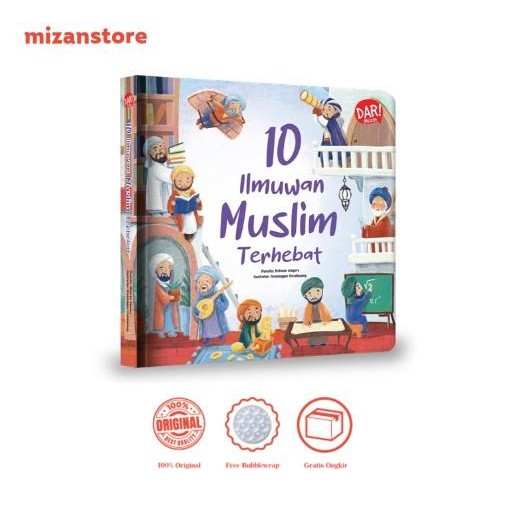 

[Mizan] Buku 10 Ilmuwan Muslim Terhebat (Boardbook) - Ridwan Abqary