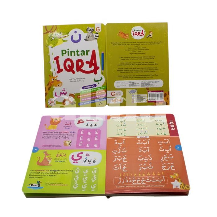 

Buku IQRO Balita - Buku Anak BoardBook Pintar Iqro Untuk Balita GIP Books