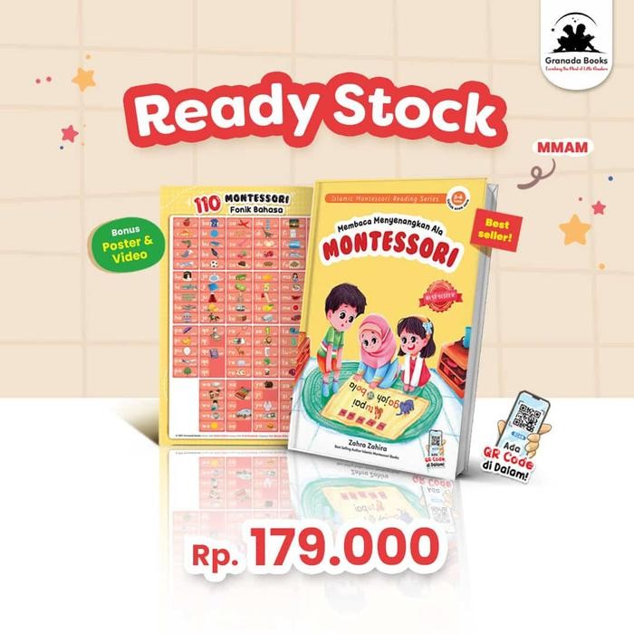 

Buku Anak Membaca Menyenangkan Ala Montessori