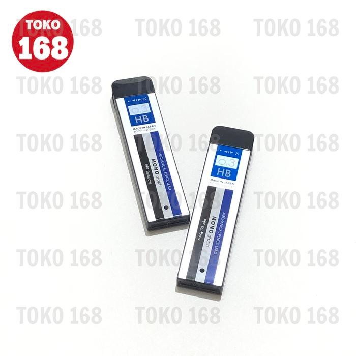 

I77W Tombow Refill Mechanical Pencil/ Isi Pensil Mekanik 0.3 Hb (Tube)