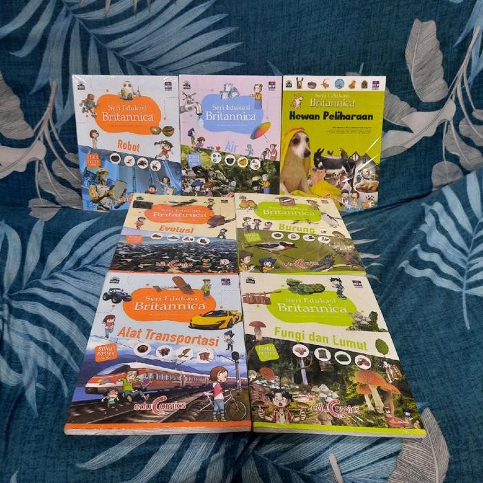 

Seri Edukasi Britannica Buku Komik Sains Science Ensiklopedia Seperti WHY Books - Burung