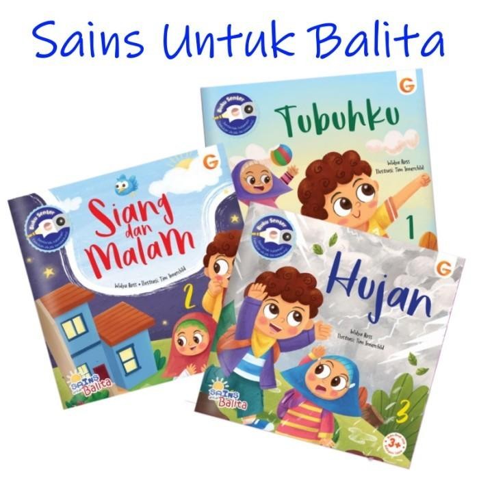 

Buku Senter Seri Sains Untuk Balita - Cerita Anak Bergambar Usia Dini TK PAUD 3 4 Tahun 5 6 Th
