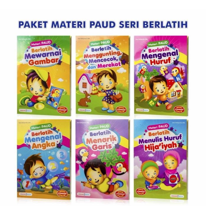 

Paket Materi PAUD Isi 6 Buku