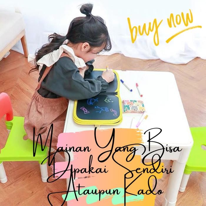 

Mainan Edukasi Anak 5 Tahun Perempuan Buku Gambar Unicorn Hijau Unik