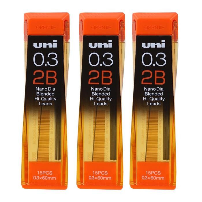 

I77W Uni Lead Pencil 0.3Mm 2B Uni03-202Nd