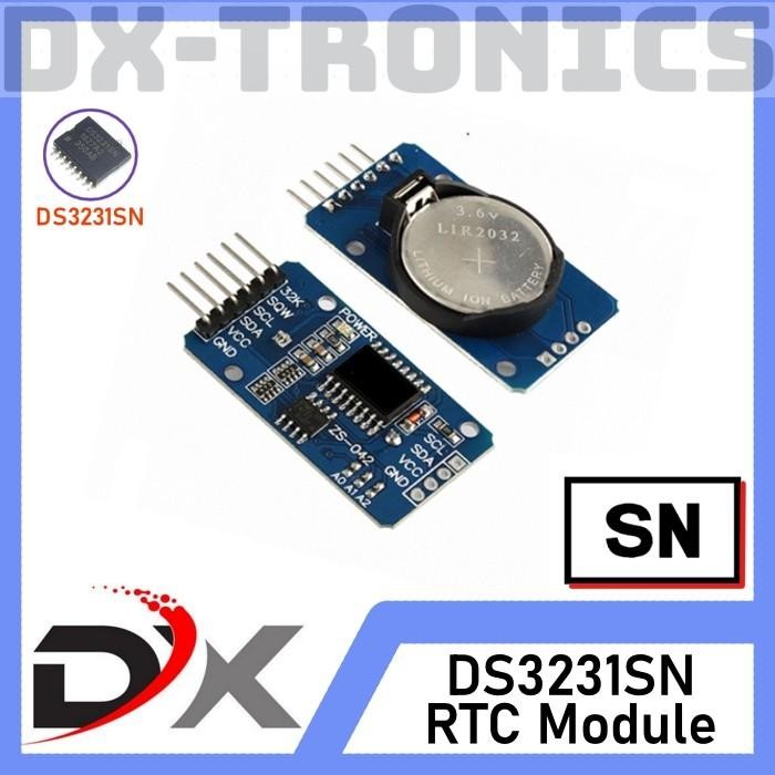 ID'' REAL TIME CLOCK DS3231 WITH BATTERY RTC MODULE DS3231SN DS3231 SN