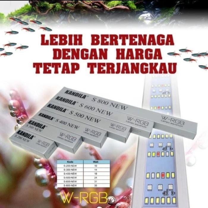 Lampu Kandila S500 New 18 Watt / Lampu Aquascape Kandila